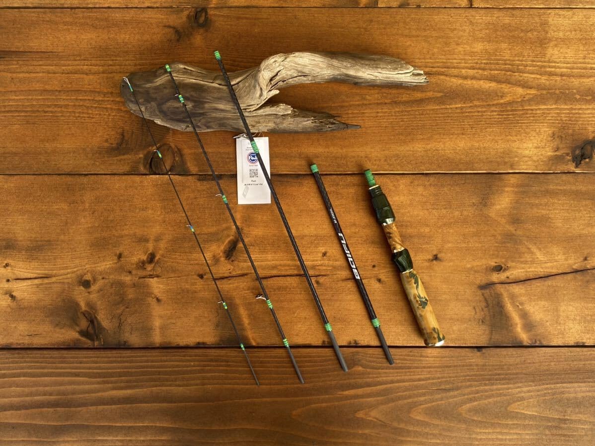 トラウトロッド スピニングロッド 56UL ウッドグリップ スタビライズド